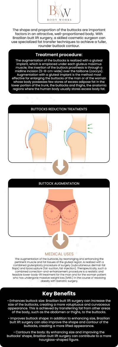 Common questions asked by patients: What is the difference between a Traditional Fat Transfer BBL and a Liquid BBL? Can I combine a BBL with other body contouring procedures? Is a Brazilian Butt Lift safe? Will a BBL improve the appearance of cellulite or stretch marks? For more information, contact us or request an appointment online. We are conveniently located at 3918 W 63rd St Chicago, IL 60629